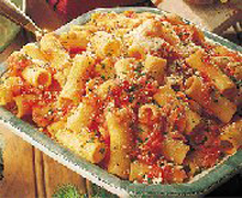 rigatoni sauce tomate