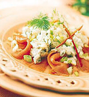 tartare de fruits de mer