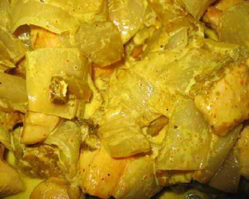 Recette blanc de dinde et endive au curry