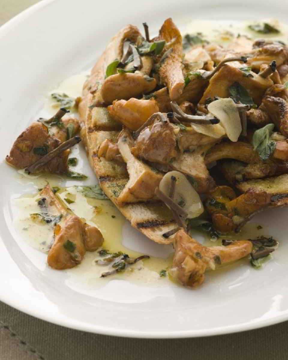 Recette Champignons en nage de muscadet