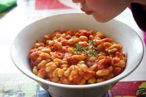 Recette Haricots blanc à la tomate