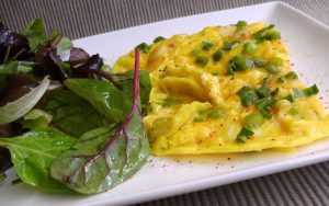 Recette omelette aux aillets