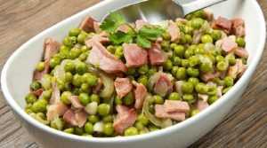 Recette petits pois à l'orléanaise