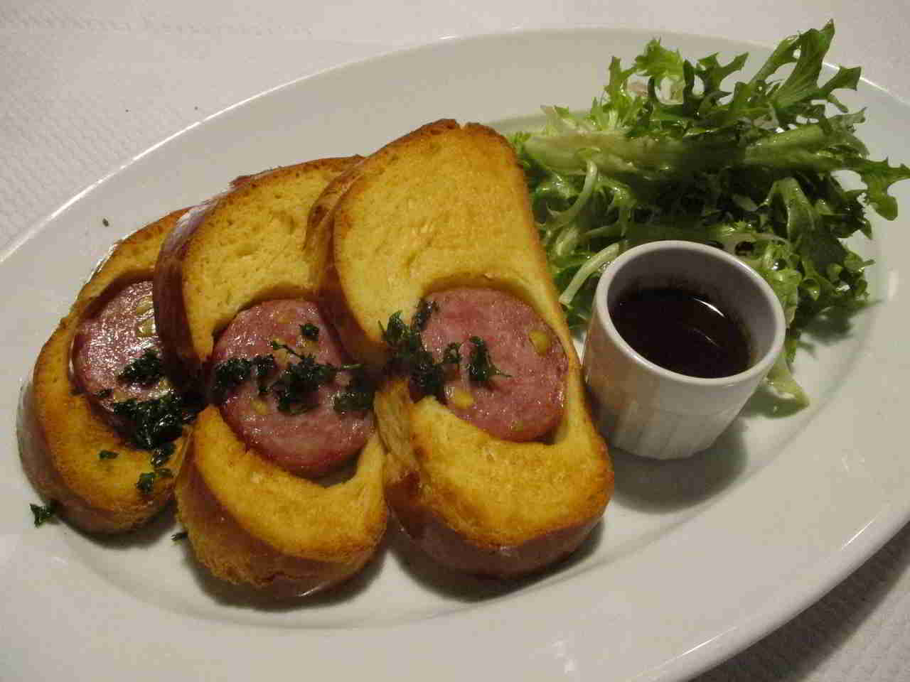 Recette Saucisson en brioche