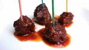 Recette Boulettes de boeuf à la sauce tomate