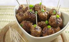 Recette Boulettes de poulet aux cinq parfums