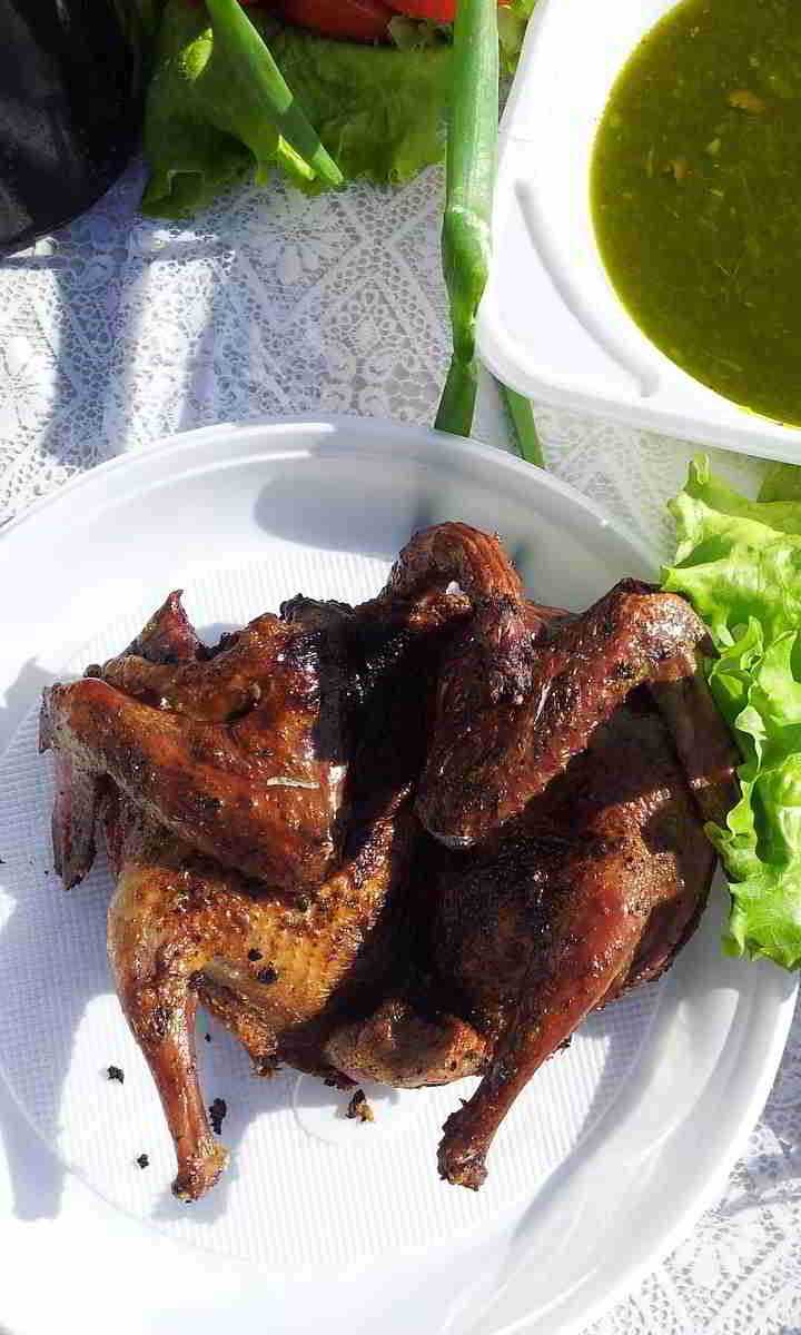 Recette Cailles grillées à la sauge