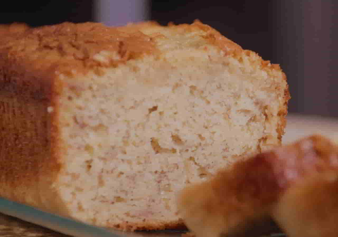 Recette Cake à la banane et au bourbon