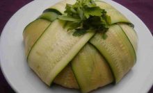 Recette Charlotte de courgettes