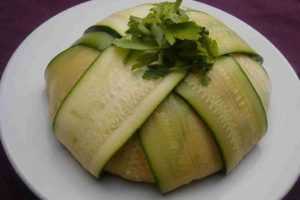 Recette Charlotte de courgettes