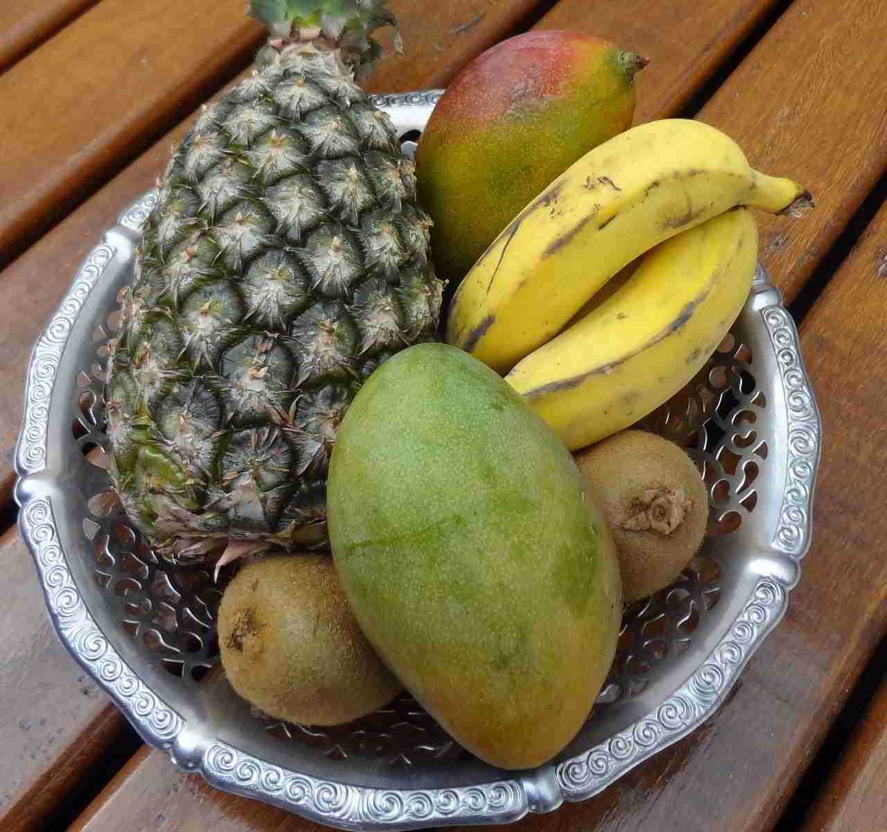 Recette Compote à la banane, à l’ananas et au kiwi