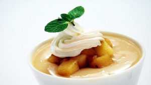 Recette Crème dessert aux pommes
