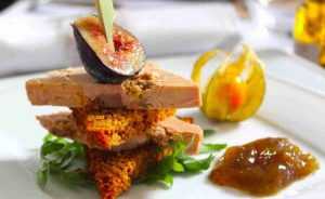 Recette Foie gras aux figues façon crumble