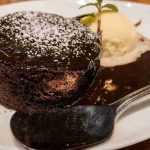 fondant au chocolat noir et beurre salé