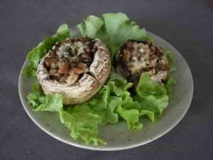 Galipettes d'Anjou, champignons farcis