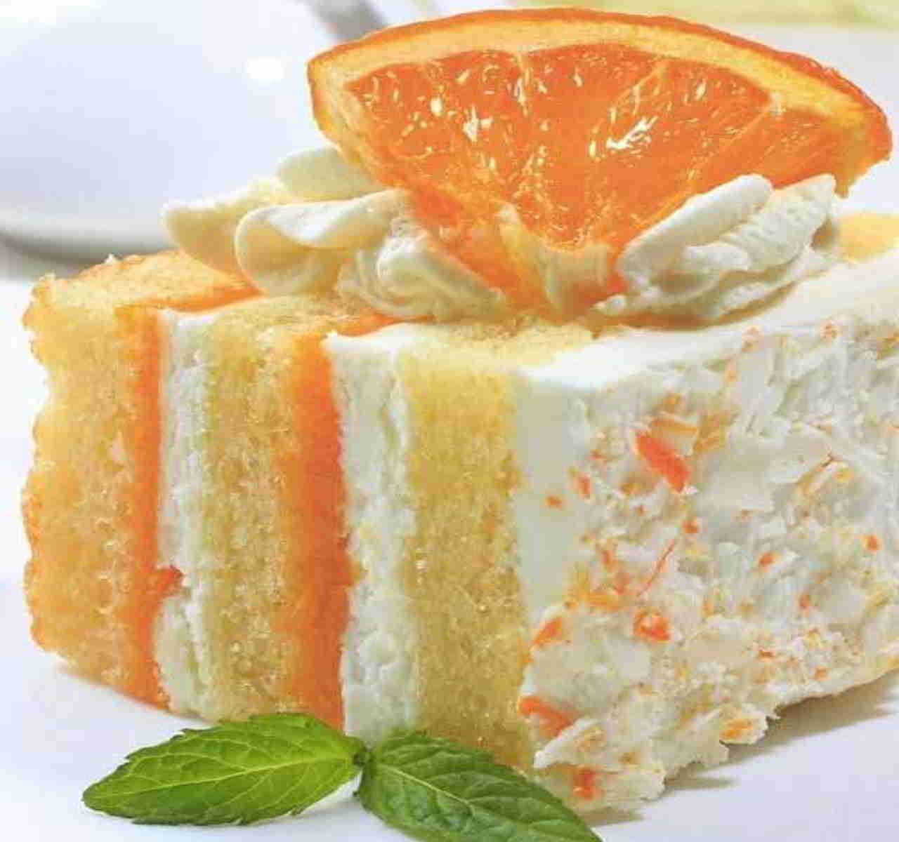 Recette Gâteau aux amandes fourré à la crème d’orange