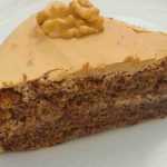 Recette Gateau aux noix, chocolat et café