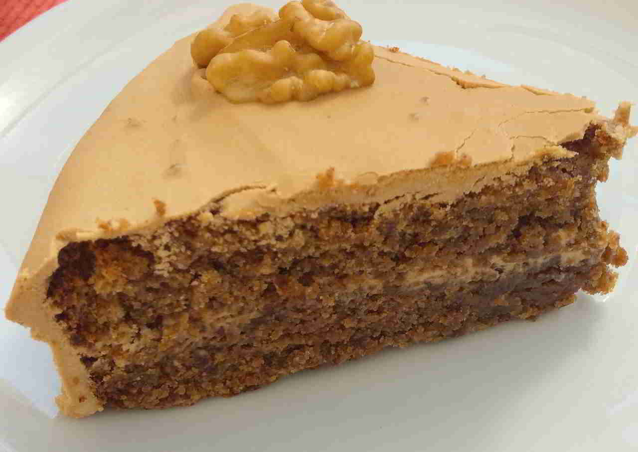 Recette Gâteau aux noix, chocolat et café - Recettes et Terroirs
