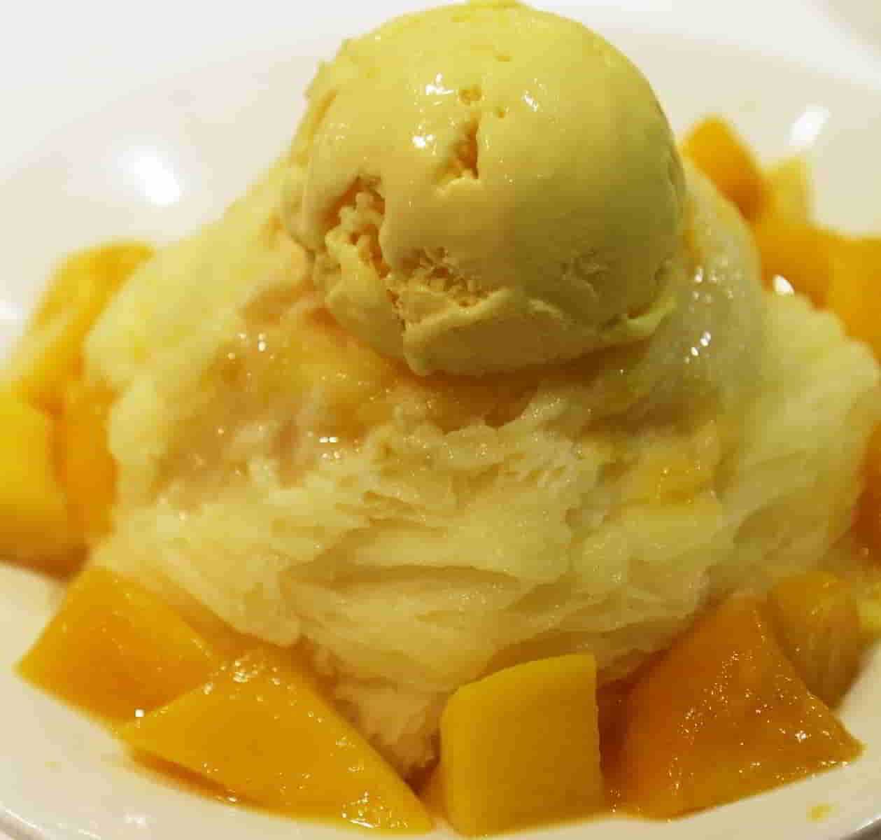 Recette Glace rapide à la mangue