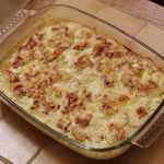 Recette Gratin dauphinois au jambon cru