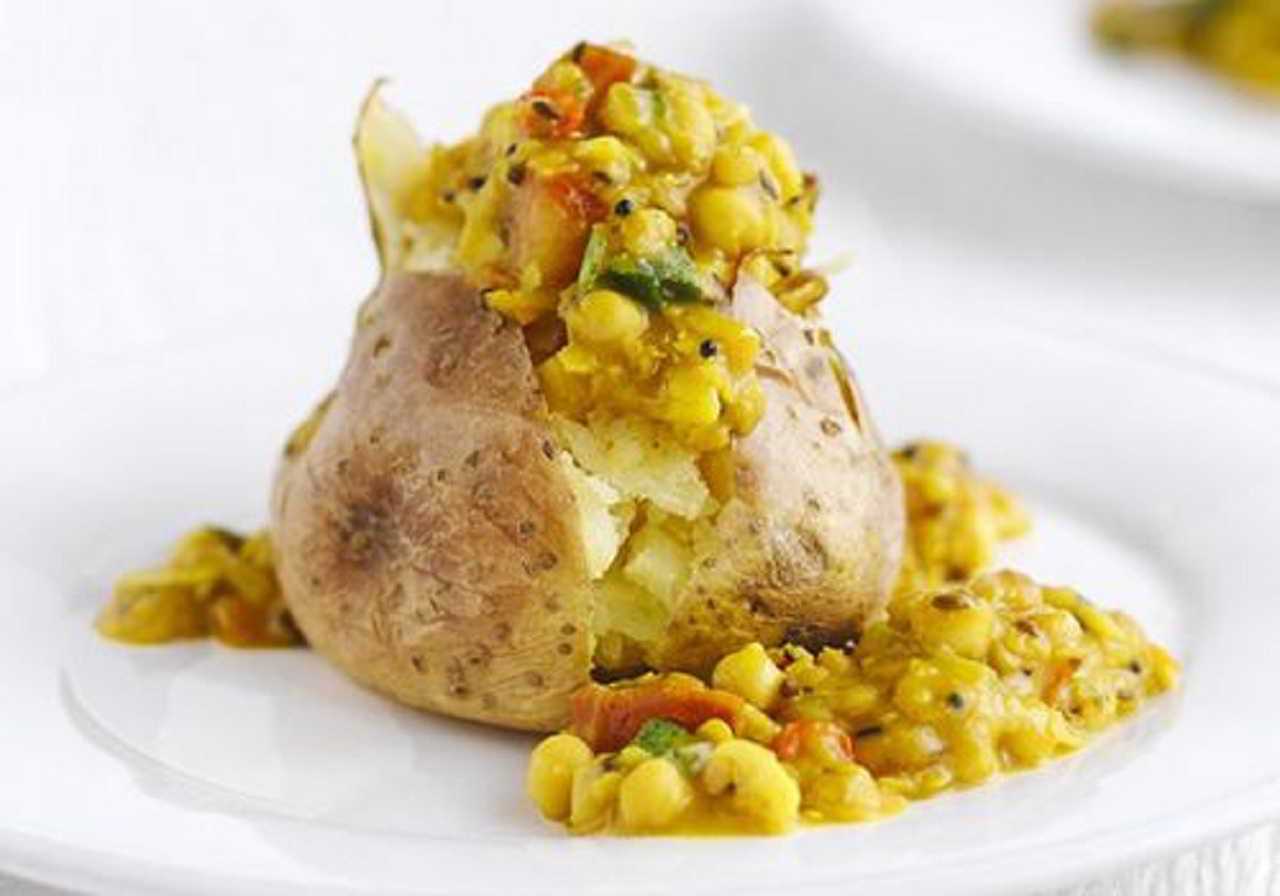 Recette Jacket potato ou pomme de terre farcie