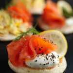 Recette Mini-blinis au saumon