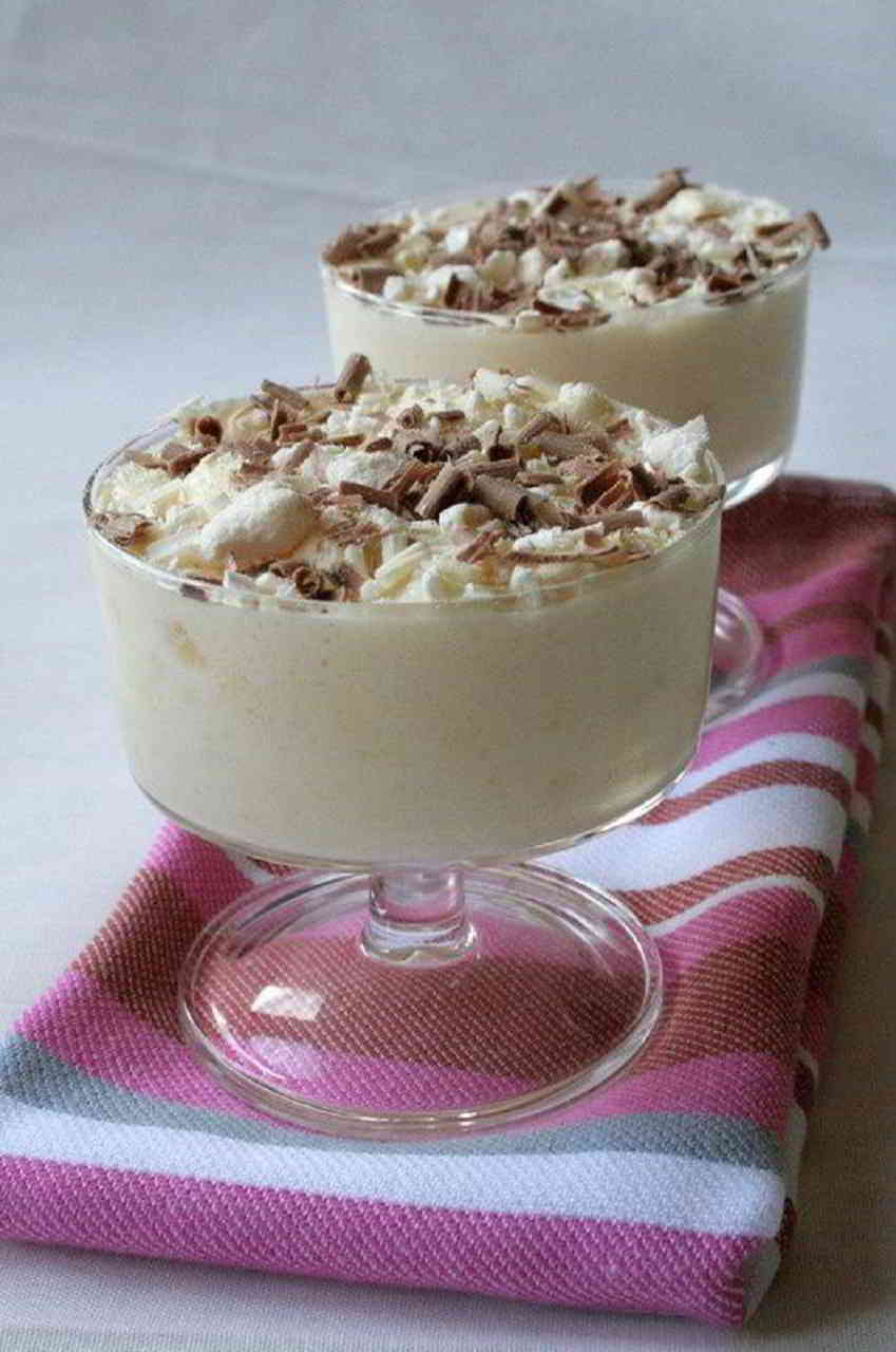 Recette Mousse de chocolat blanc à la meringue Recettes et Terroirs