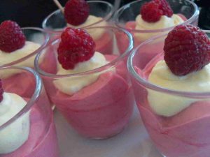 Recette Verrine de mousse de fruits rouges