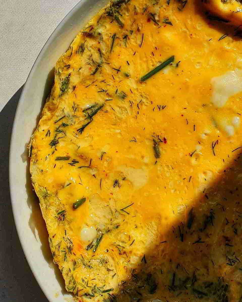 Recette Omelette aux girolles, ail et persil