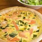 Recette Quiche saumon et poireaux