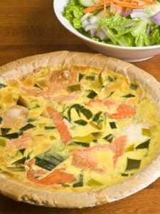 Recette Quiche saumon et poireaux