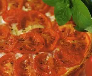 Recette Quiche tomate basilic