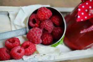 Recette Biscuit moelleux aux framboises