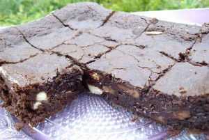 Recette Brownies trois chocolats