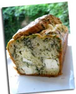 Recette Cake à la feta et à la menthe