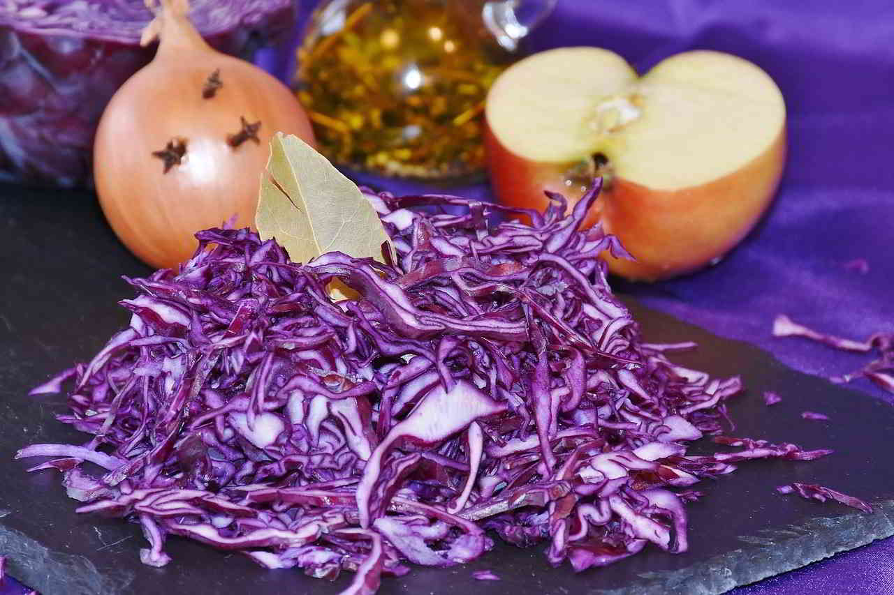 Recette Chou rouge confit