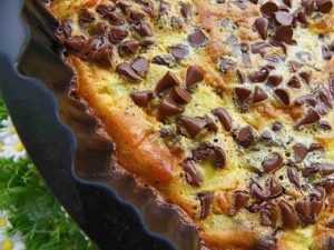 Recette Clafoutis aux poires et au chocolat