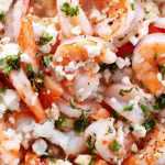 Recette Crevettes à la feta