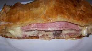 Recette Feuilleté au jambon