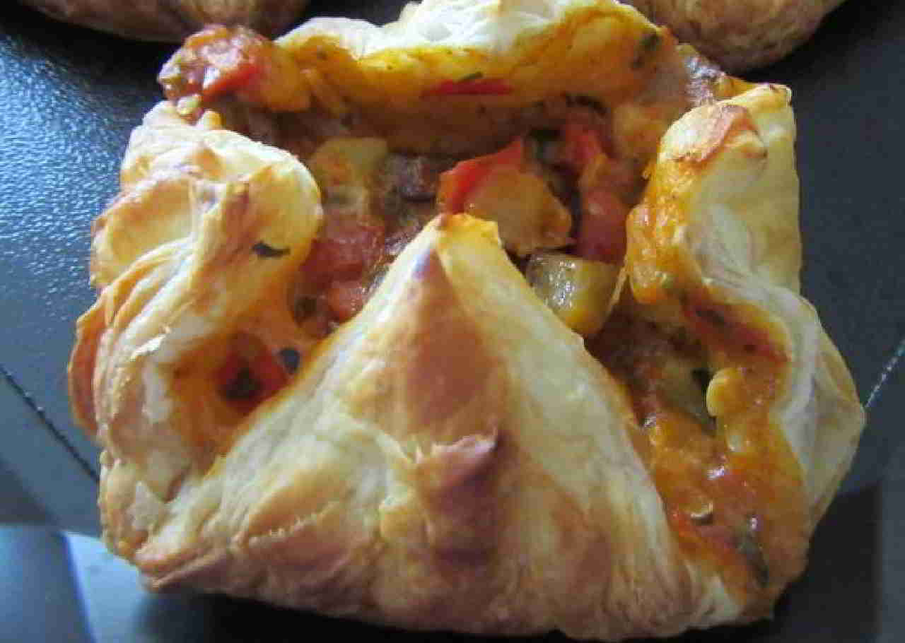 Recette feuilletés aux légumes