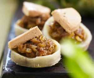 Recette Fonds d’artichauts aux foie gras