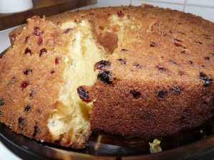 Recette gâteau aux raisins