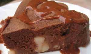 Recette Moelleux poires-chocolat