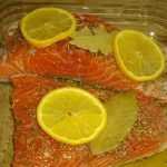 Recette Saumon au four et au citron