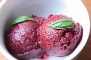 Recette Sorbet à la mûre