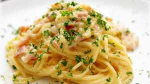 Recette Spaghetti à la carbonara