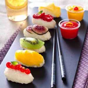 Recette Sushis sucrés