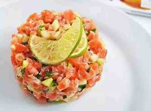 Recette Tartare de saumon