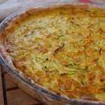 Recette tarte à la courgette et aux carottes