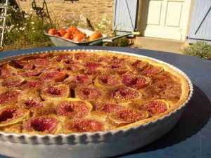 Recette Tarte aux figues et noix